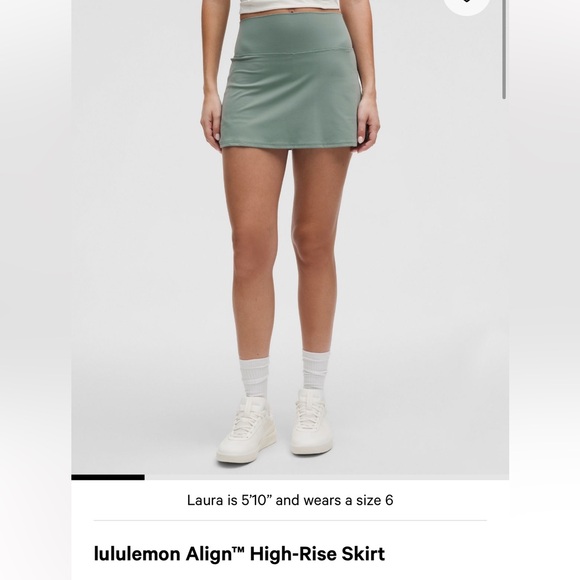 lululemon athletica Dresses & Skirts - NWT Lululemon Align High-Rise Skirt - Crater Blue
